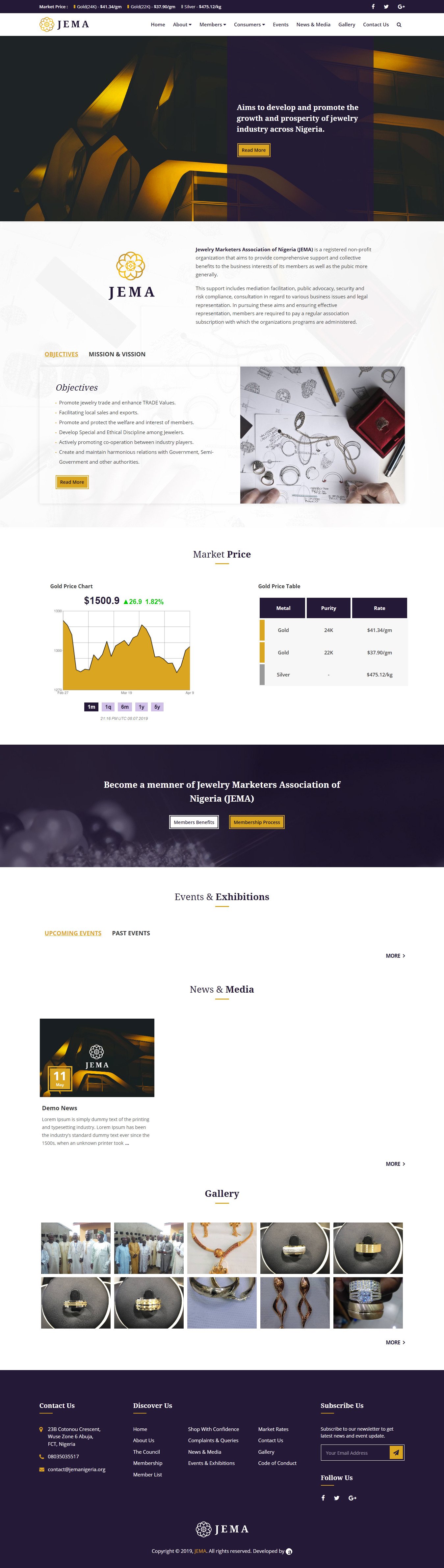 JEMA Website JEMA Website